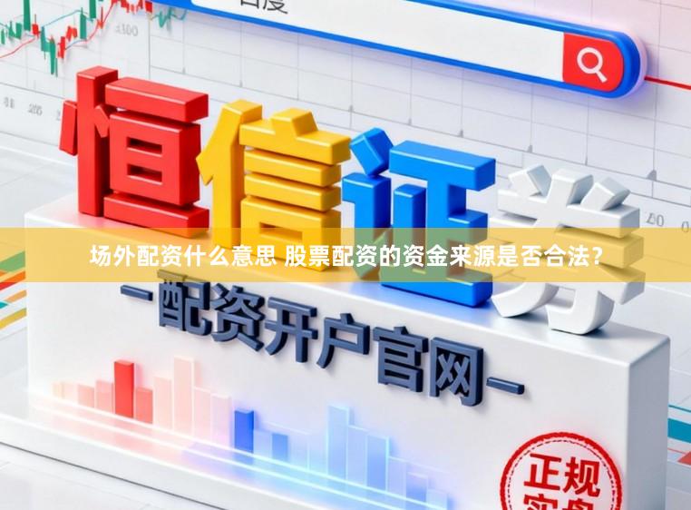 场外配资什么意思 股票配资的资金来源是否合法？