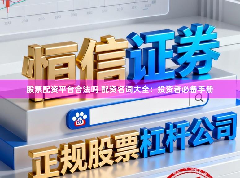 股票配资平台合法吗 配资名词大全：投资者必备手册