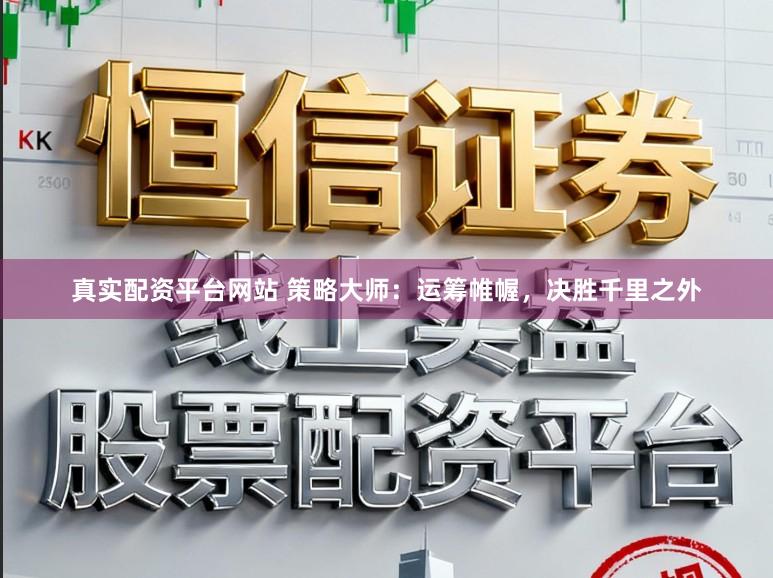 真实配资平台网站 策略大师：运筹帷幄，决胜千里之外